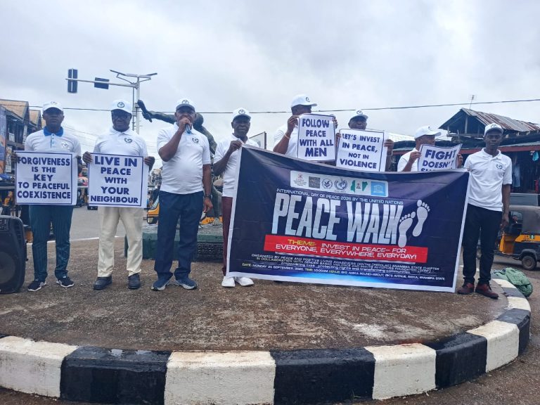 Int’l day of peace: UN-PEPOLAC intensified advocacy for Nigeria peaceful co-existence