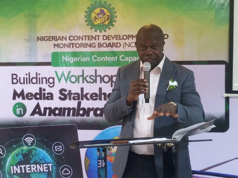 NCDMB organised capacity building workshop for media stakeholders in Anambra