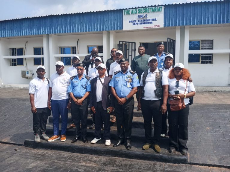 WPUHRI visits Zone 13 AIG, seeks collaboration in crime fighting in Anambra